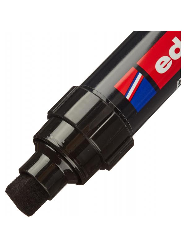 Маркер перманентный EDDING E-390/1 черный 4-12мм скошенный наконеч.