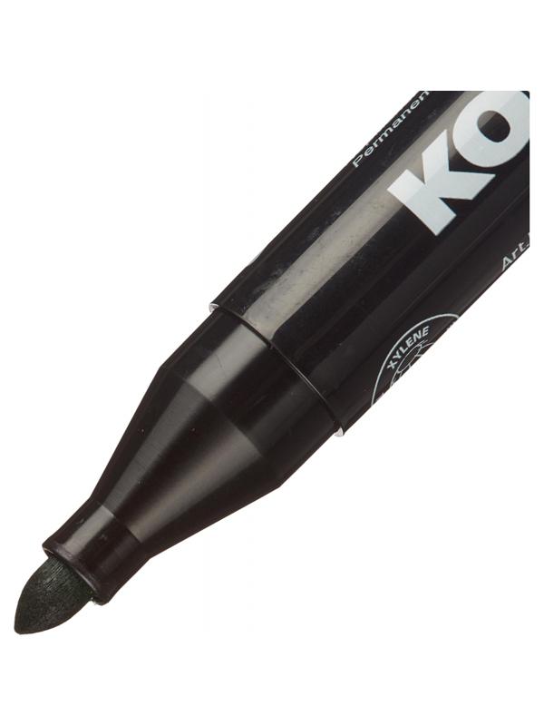 Маркер перманентный KORES зеленый 1,5-3мм круглый наконечник 20935