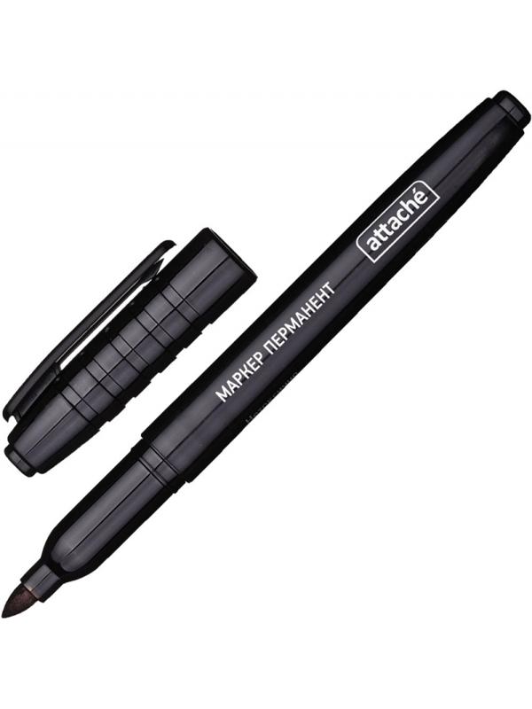 Набор маркеров перманентных ATTACHE 1,5-3мм. набор 4цв