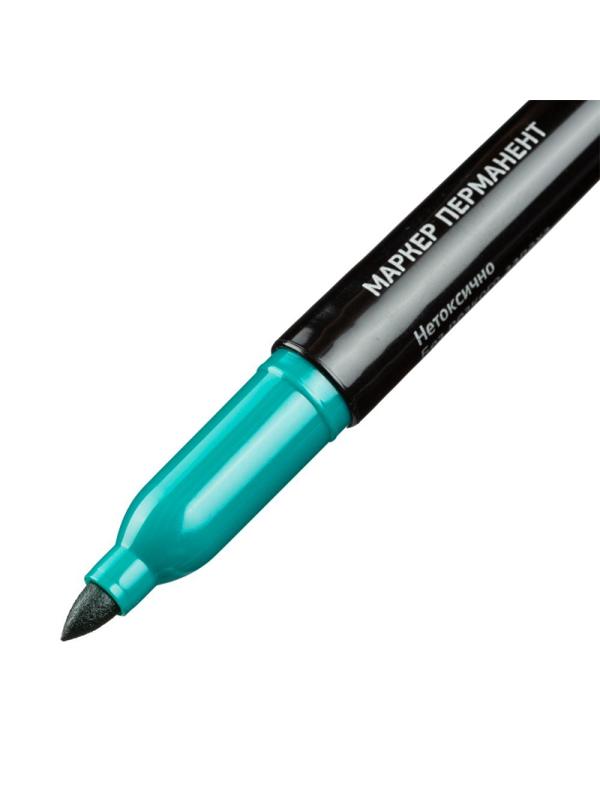 Маркер перманентный ATTACHE зеленый 1,5-3мм.