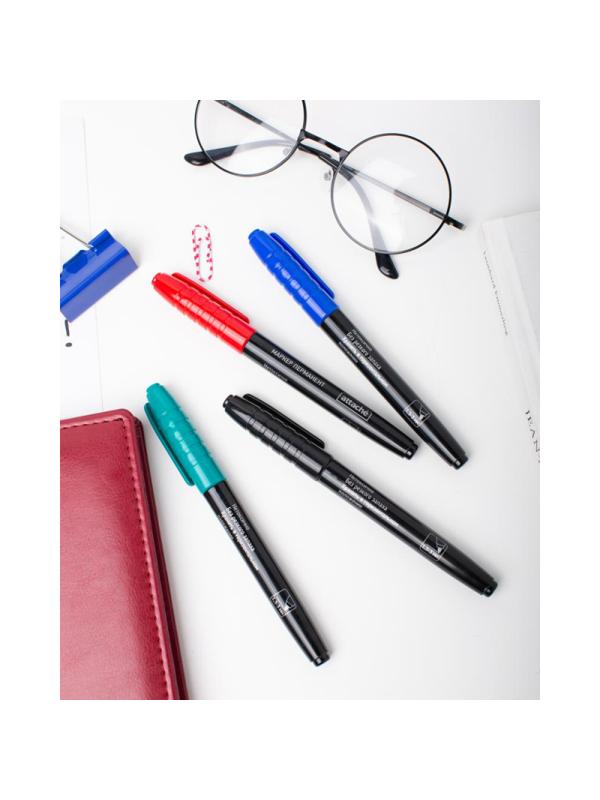 Маркер перманентный ATTACHE зеленый 1,5-3мм.