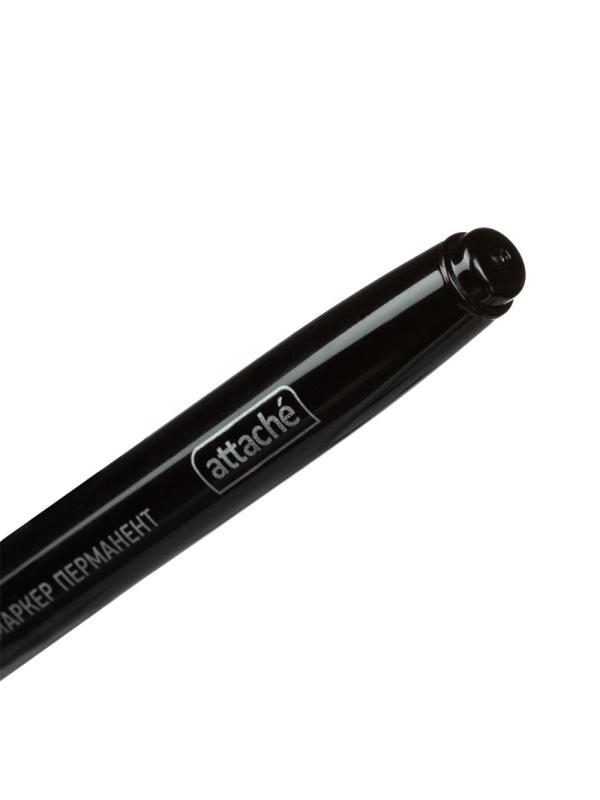 Маркер перманентный ATTACHE красный 1,5-3мм.