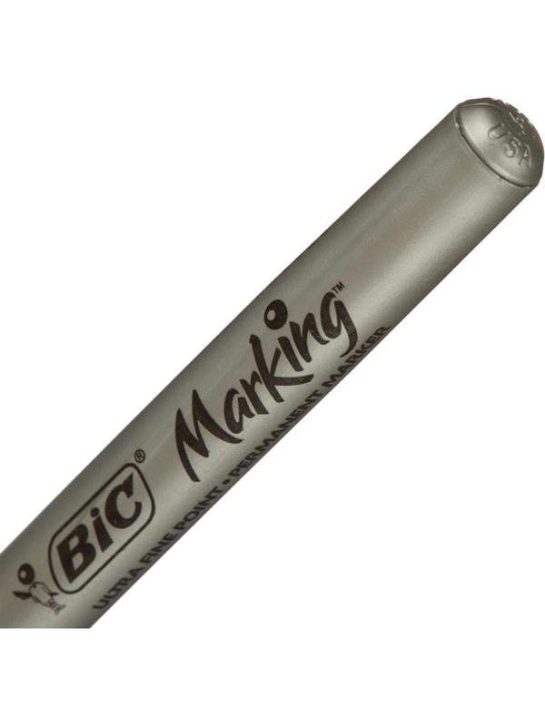 Маркер для CD BIC резиновый грип, черный, 0,7 мм.