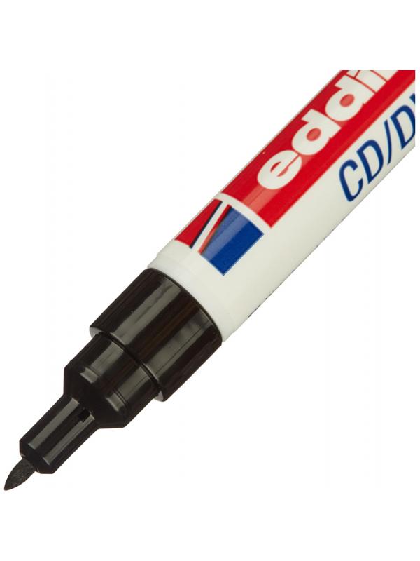 Маркер для CD EDDING E-8400/1 черный, 0,5-1 мм
