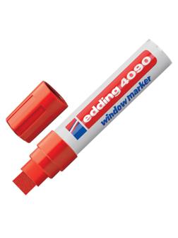 Маркер меловой для окон EDDING E-4090/002 4-15мм (декоративный) красн