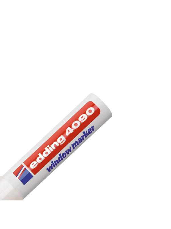 Маркер меловой для окон EDDING E-4090/049 4-15мм (декоративный) белый