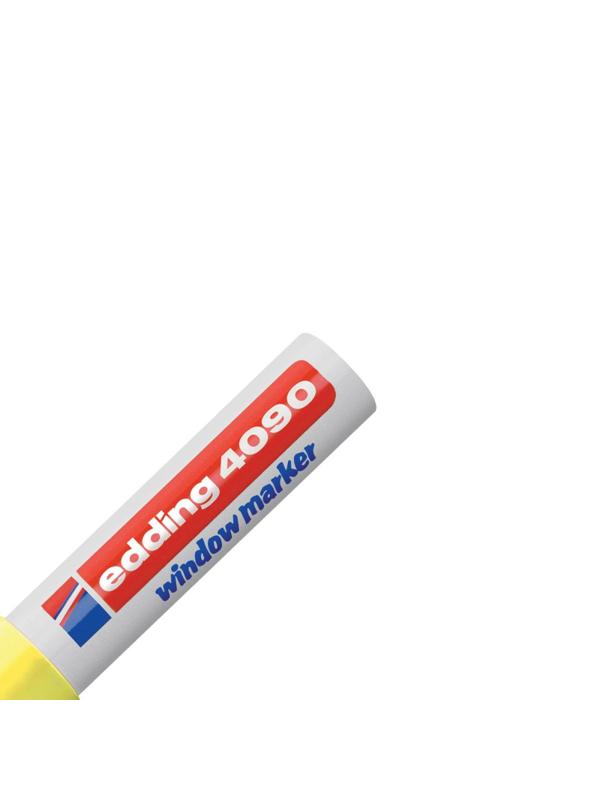 Маркер меловой для окон EDDING E-4090/65 4-15мм (декоративный) неон.желтый