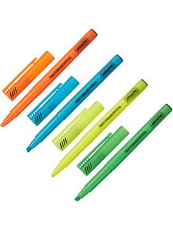 Набор текстовыделителей ATTACHE набор 4цв. 1-3мм