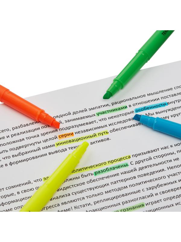 Набор текстовыделителей ATTACHE набор 4цв. 1-3мм