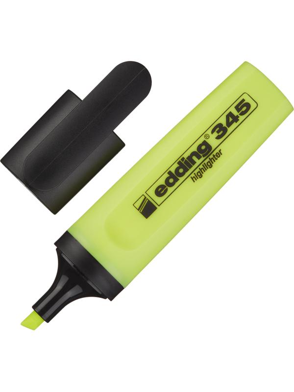 Маркер текстовыделитель EDDING E-345/5 желтый 1-5мм