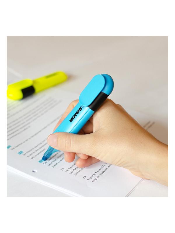 Набор текстовыделителей KORES набор 2цв. 36121