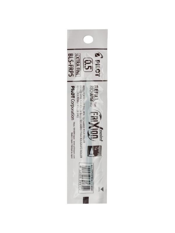 Стержень гелевый 111мм PILOT BLS-FRP-5 для Frixion Point черный 0,25мм