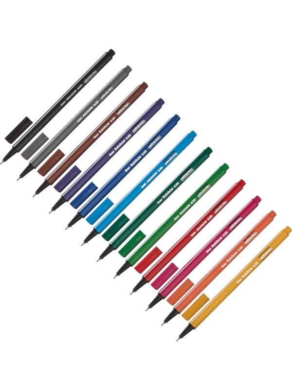 Линер Attache Rainbow 12цв/набор 0,33 мм трехгран.корпус