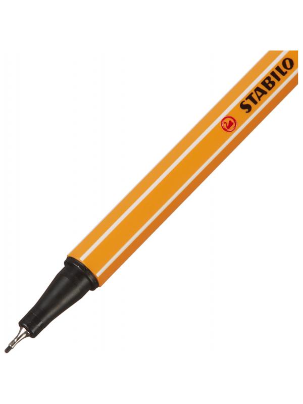 Линер STABILO Point 88/46 0,4мм черный Германия