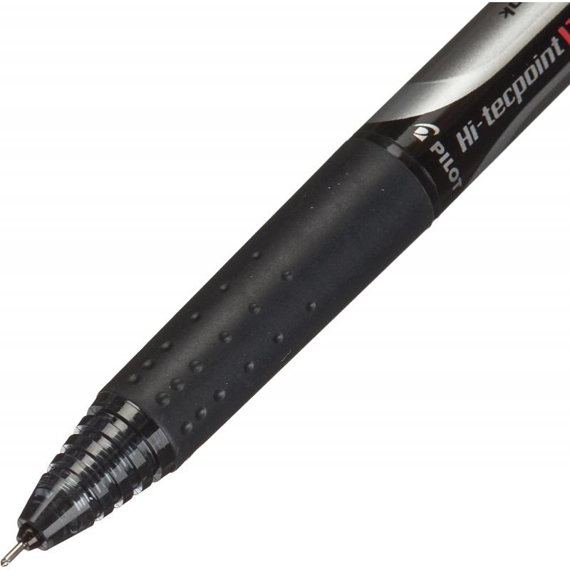 Роллер PILOT BXRT-V5 авт. рез.манжет жидкие чернила 0.25мм черный