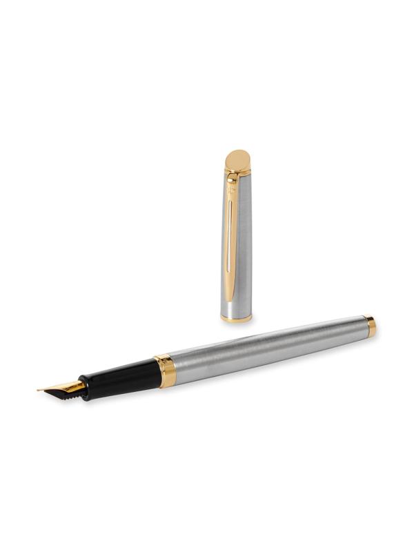Ручка перьевая WATERMAN HEMISPHERE GT S0920310, сталь, cиний ст, 0,5мм