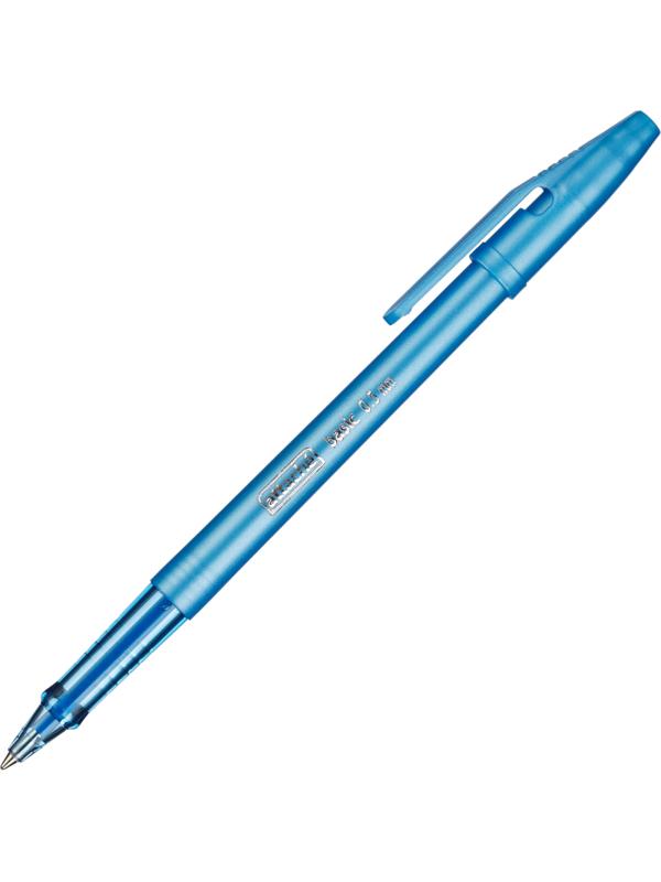 Ручка шариковая неавтоматическая Attache Basic 0,5мм маслян.синий Россия