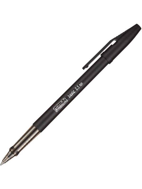 Ручка шариковая неавтоматическая Attache Basic 0,5мм маслян.черный Россия