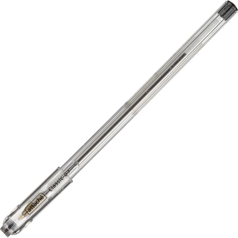 Ручка шариковая неавтоматическая Attache Classic 0,7мм черный ст