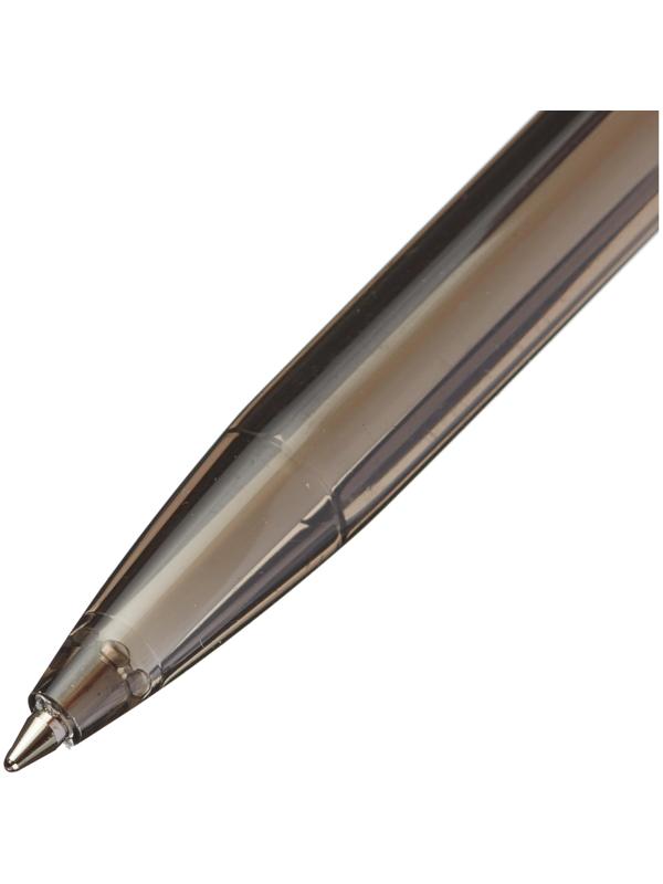 Ручка шариковая неавтоматическая Attache Deli 0,5мм черный масл.осн Россия