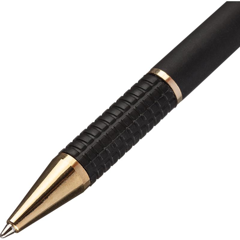 Ручка шариковая автоматическая Attache G08BL метал.корп,черн GT, манж