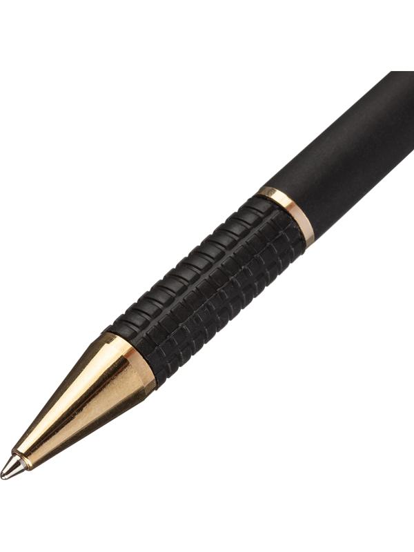 Ручка шариковая автоматическая Attache G08BL метал.корп,черн GT, манж