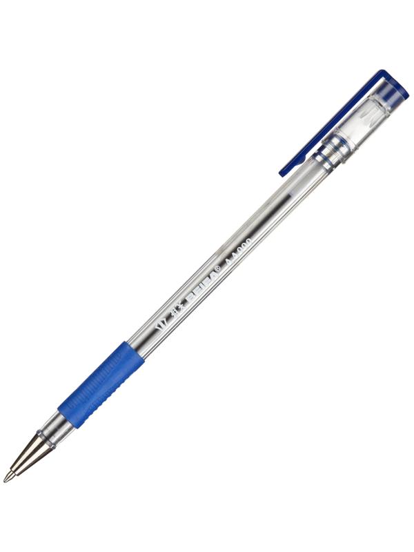 Ручка шариковая неавтоматическая Beifa АА999 0,5мм синий с рез.манж.Китай