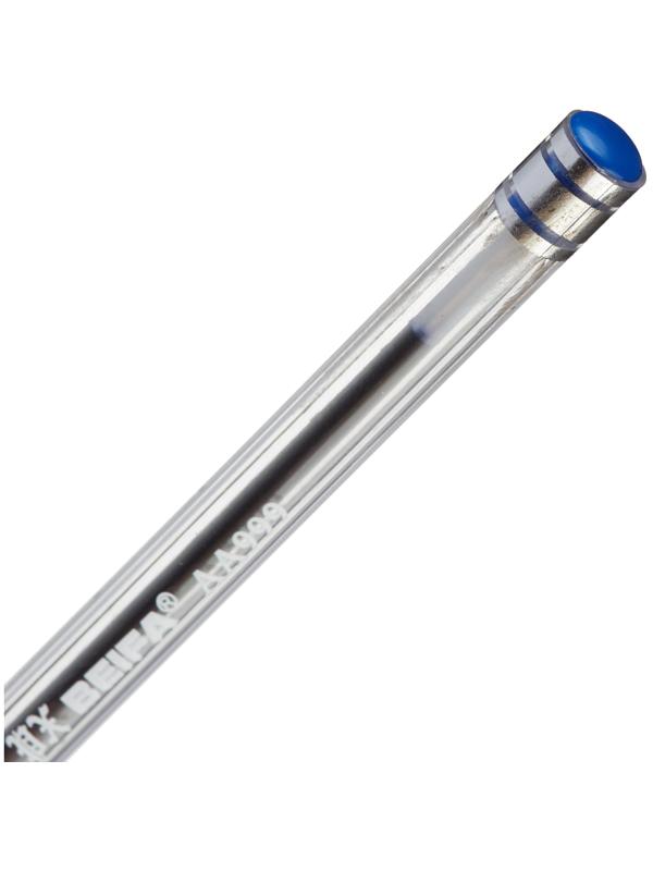 Ручка шариковая неавтоматическая Beifa АА999 0,5мм синий с рез.манж.Китай