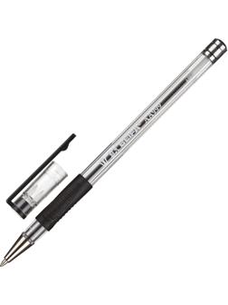 Ручка шариковая неавтоматическая Beifa АА999 0,5мм черный с рез.манж.Китай