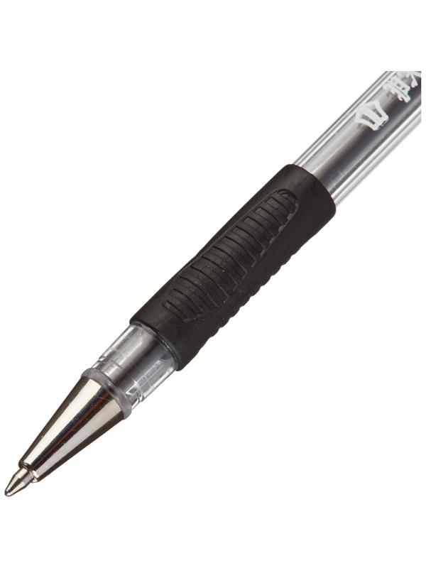 Ручка шариковая неавтоматическая Beifa АА999 0,5мм черный с рез.манж.Китай