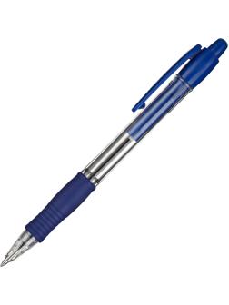 Ручка шариковая автоматическая PILOT BPGP-10R-F рез.манж.син 0,22мм Япония
