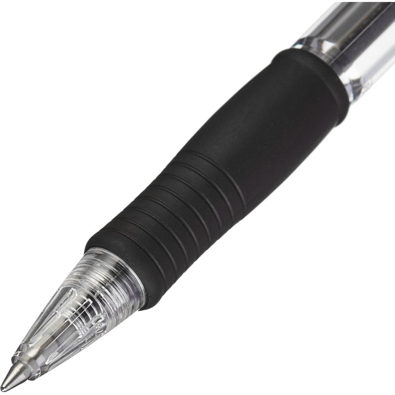 Ручка шариковая автоматическая PILOT BPGP-10R-F манж.черн,0,22,масл,Япония