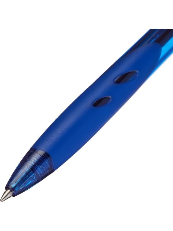 Ручка шариковая автоматическая PILOT BPRG-10R-F REX GRIP рез.манж.син0,32мм