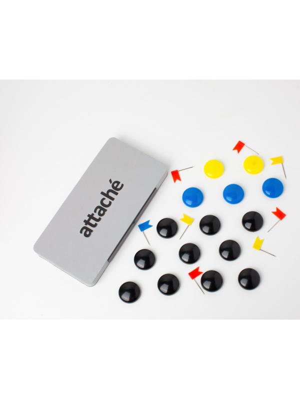 Магнитный держатель для досок Attache диам.30мм,6 шт/уп
