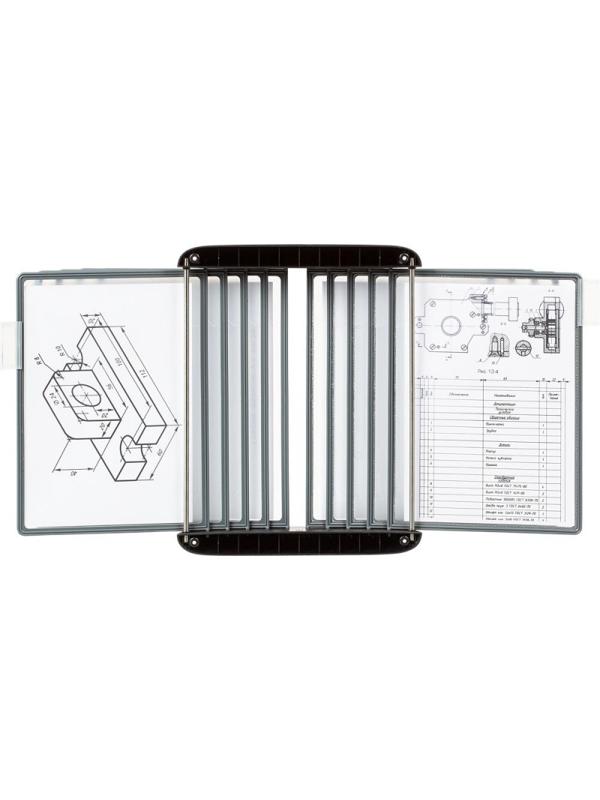 Демосистема настенная Promega office FDS012 10 пан., черный пластик