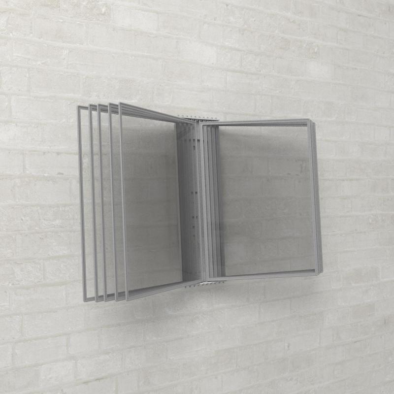 Демосистема настенная Promega office 10 панелей, серый, 2части