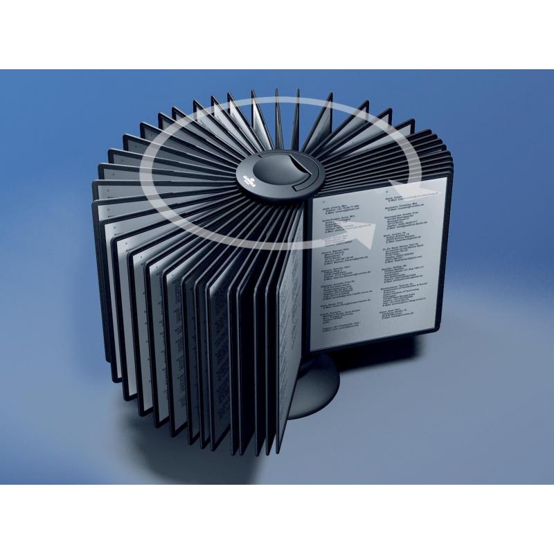 Демо-система DURABLE Sherpa 5633-01 карусель 360 градусов 40 панелей