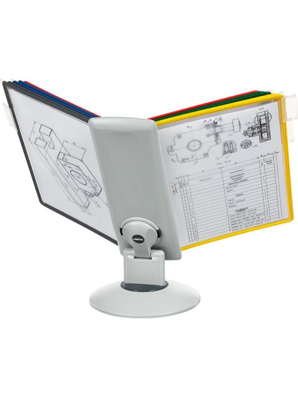 Демосистема настольная Promega office FDS031 вращ. 10 пан. св.сер/ассорти