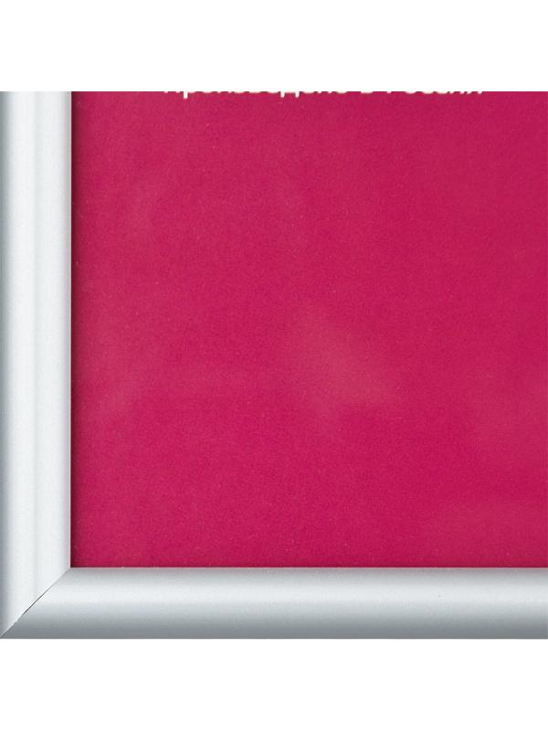 Рамка А3(30х42)ATTACHE серебро, алюминиевый багет,