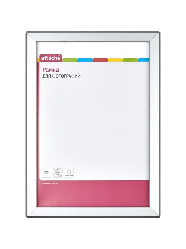 Рамка А4(21х30)ATTACHE алюмин.профиль 20 мм, насте