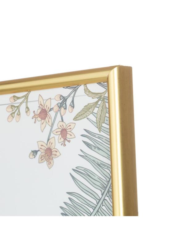 Рамка А4(21х30)ATTACHE золотая, пластиковый багет