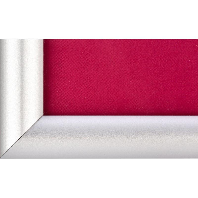 Рамка А4(21х30)ATTACHE серебро, алюминиевый багет,