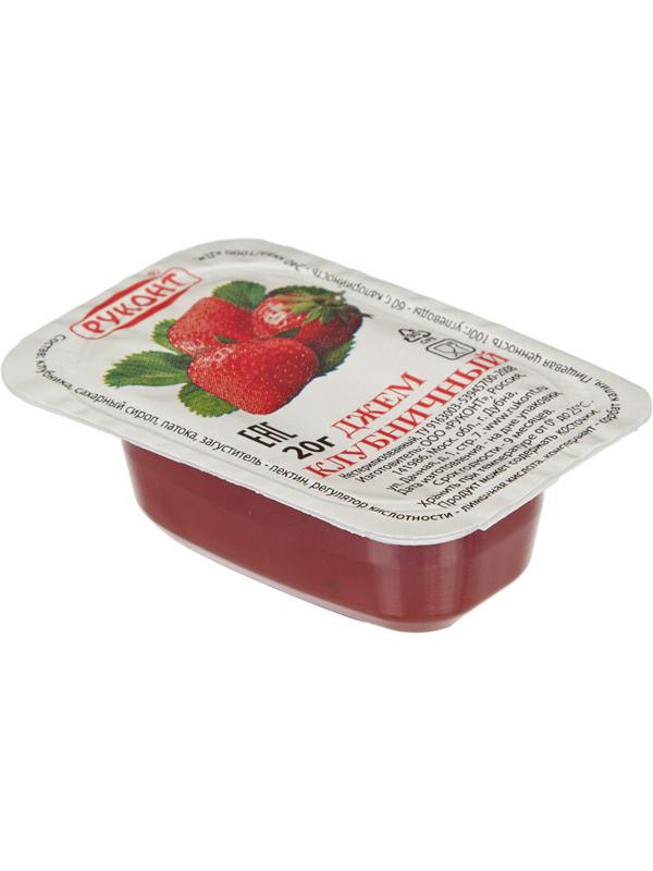 Джем Руконт порц. клубника 20г/шт 20 шт/уп