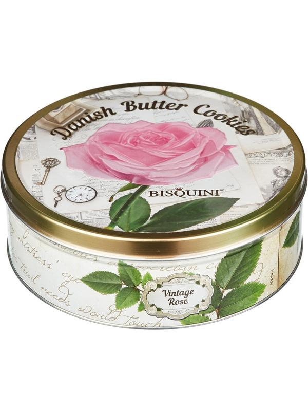 Печенье Bisquini Розы ж/б.400г