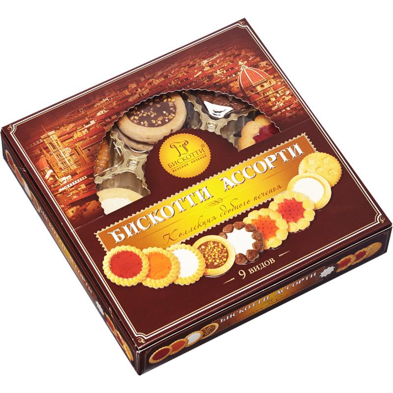 Печенье Бискотти ассорти 345 г