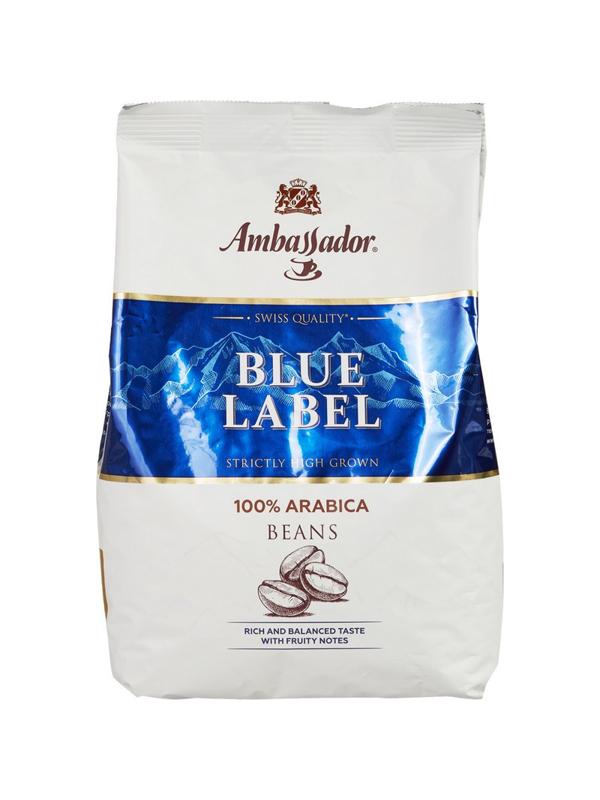 Кофе Ambassador Blue Label в зернах, 1кг