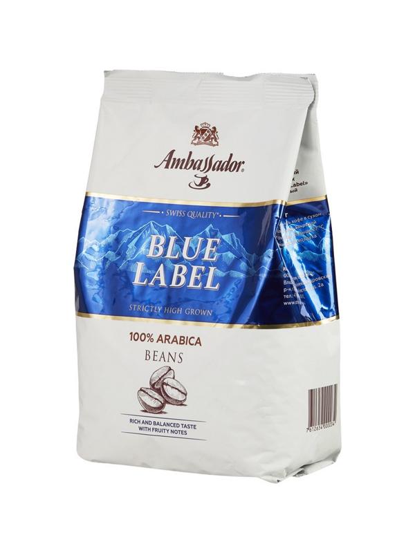 Кофе Ambassador Blue Label в зернах, 1кг