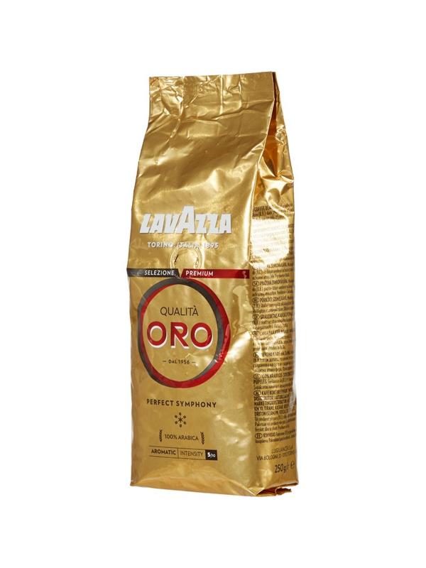 Кофе Lavazza Oro в зернах, 250 г