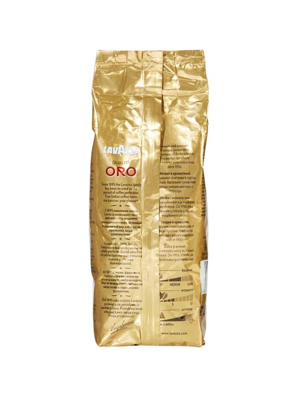 Кофе Lavazza Oro в зернах, 250 г