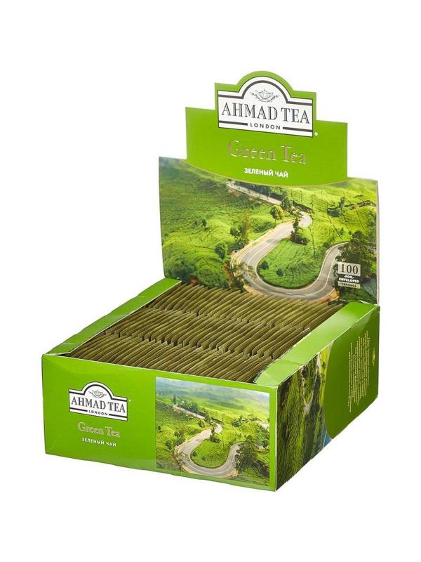 Чай Ahmad Green Tea зеленый 100пак/уп 478